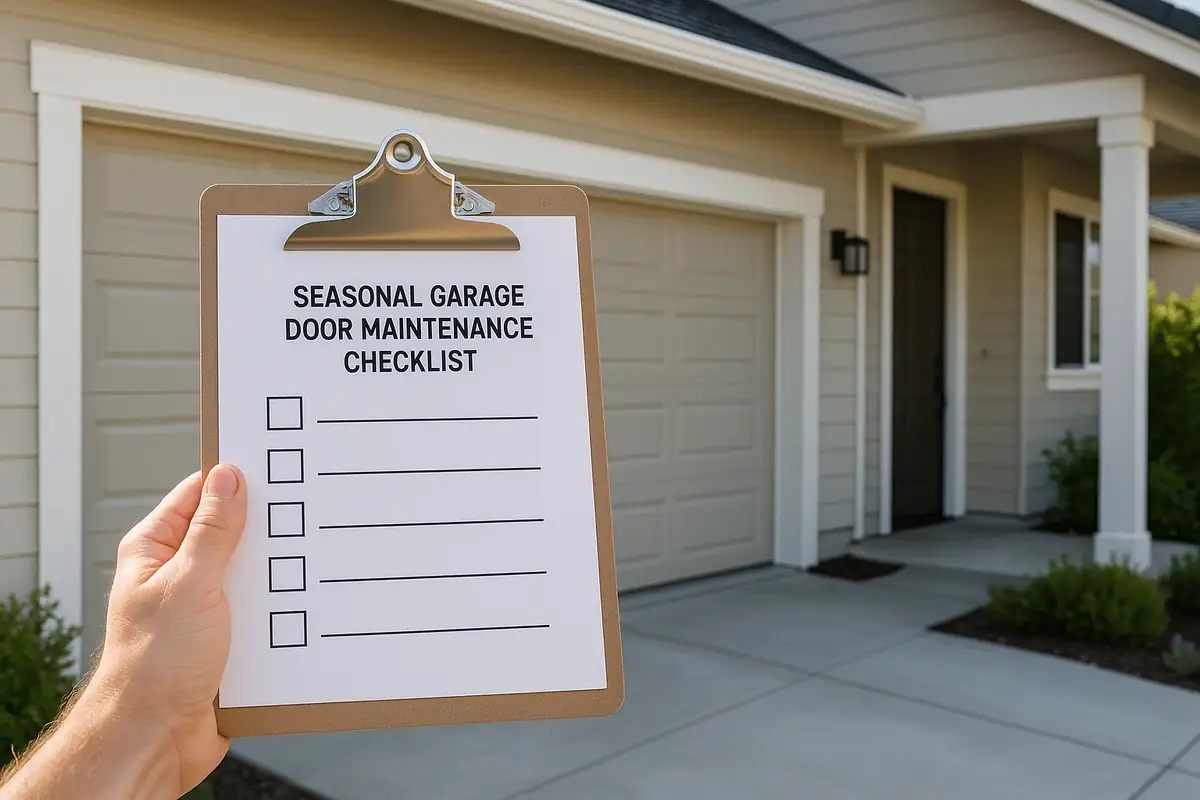 Essential Seasonal Garage Door Maintenance Checklist for San Francisco Residents
