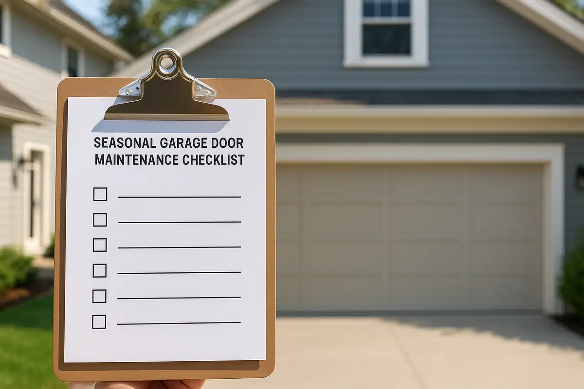 Seasonal Garage Door Maintenance Checklist for San Francisco Residents