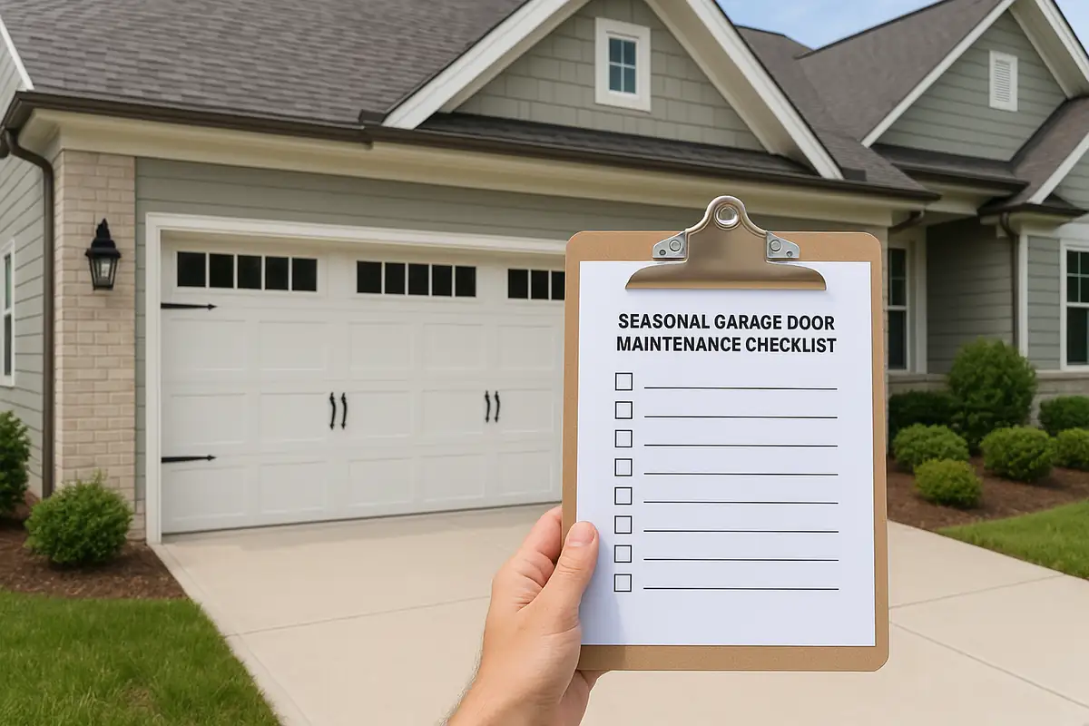 Seasonal Garage Door Maintenance Checklist for San Francisco Residents