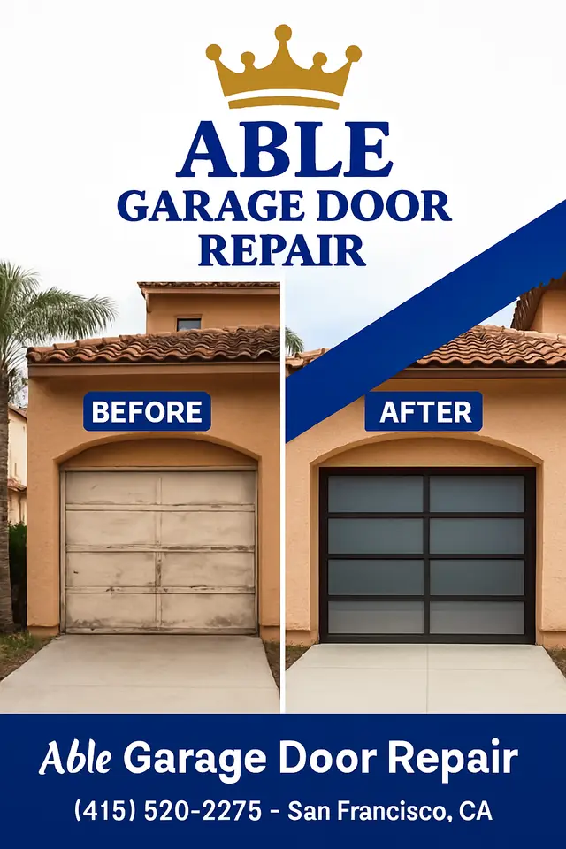 Garage Door Repair in San Fransisco