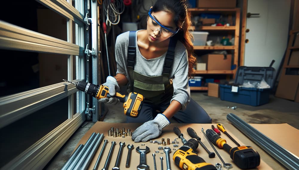 Our professional garage door repair process
