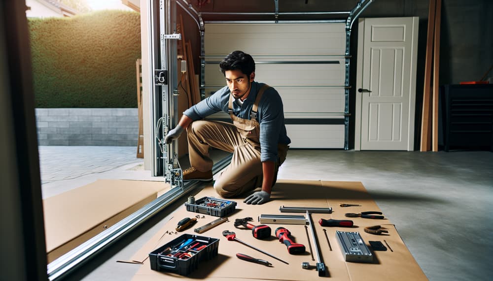 Our professional garage door cable repair process